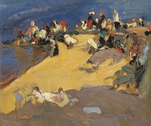 Lavanderas de Galicia, 1915, Joaquín Sorolla