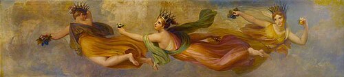 The Three Horae or Seasons, 1834, Henry Howard