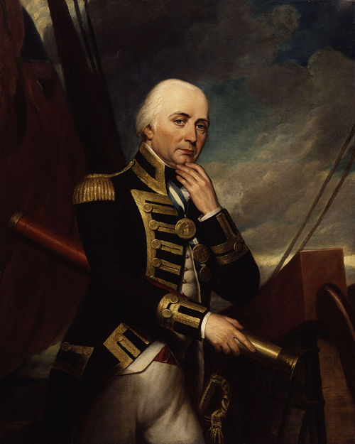 Cuthbert Collingwood, Baron Collingwood, 1828, Henry Howard