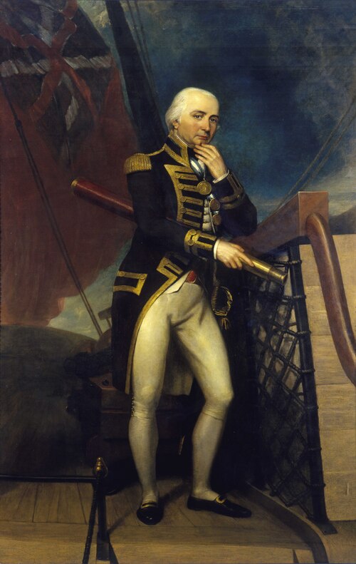 Rear-Admiral Cuthbert Collingwood, 1748-1810, 1st Baron Collingwood, 1827, Henry Howard
