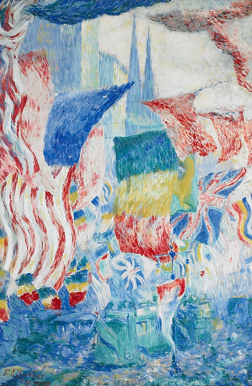 Flags, 1918, Theodore Earl Butler