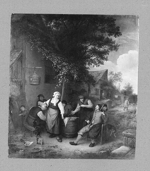 Bauernschenke, 1658, Adriaen van Ostade