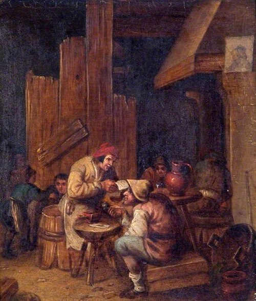 Interior of an Ale House, , Adriaen van Ostade