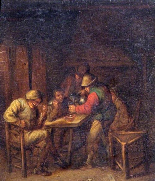 Interior of an Ale House, , Adriaen van Ostade
