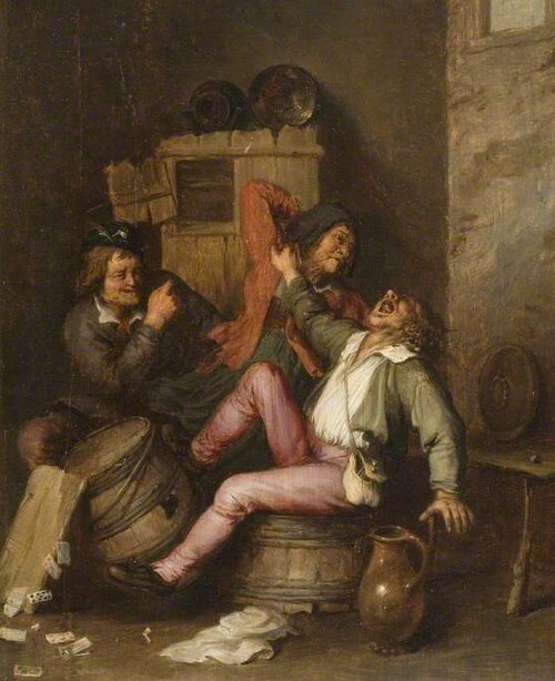 Peasant Brawl, , Adriaen van Ostade