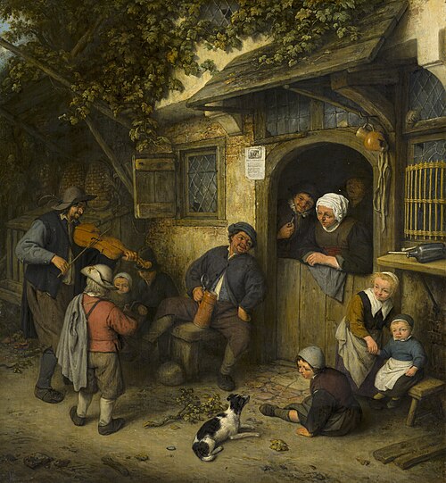 Le Violoniste, 1673, Adriaen van Ostade