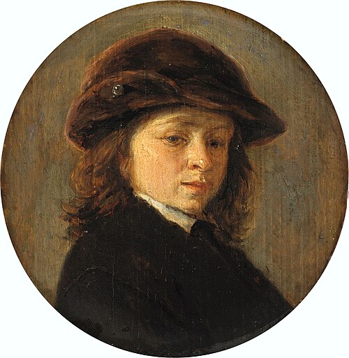 Portrait of a boy, 1650, Adriaen van Ostade