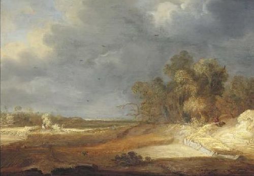 Landscape, 1639, Adriaen van Ostade