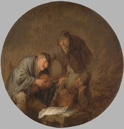 Peasants Making Merry, 1640, Adriaen van Ostade