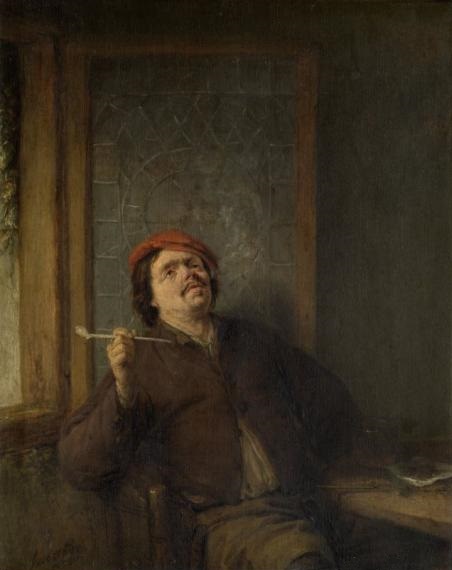 The Smoker, 1655, Adriaen van Ostade