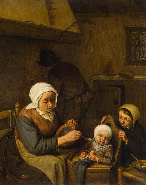 Peasant Family, 1667, Adriaen van Ostade