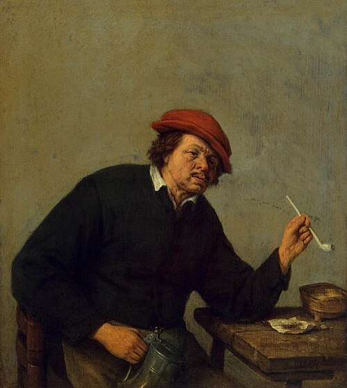 Smoker, 1655, Adriaen van Ostade
