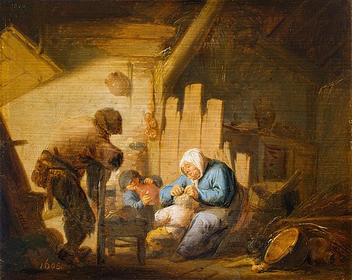 Sense of Sight, 1635, Adriaen van Ostade