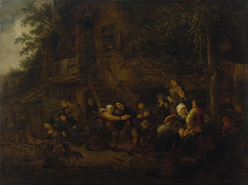 Rural Feast, 1640, Adriaen van Ostade