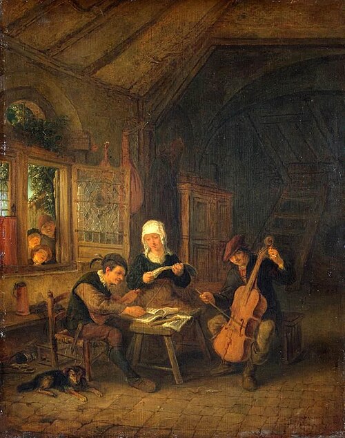 Rural Musicians, 1645, Adriaen van Ostade