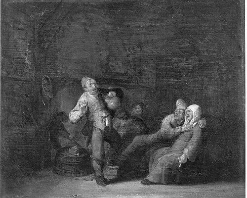 The tavern, 1647, Adriaen van Ostade