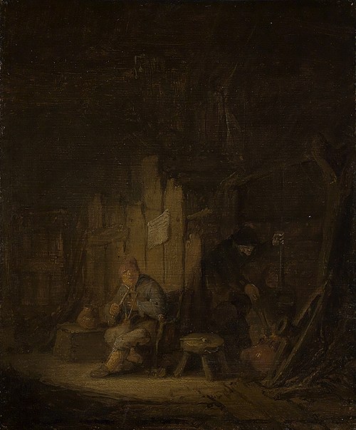 A Fisherman's Family in their Cottage, 1636, Adriaen van Ostade