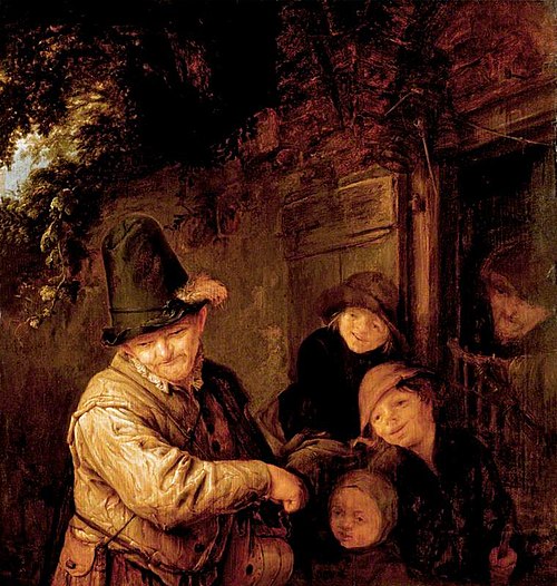 The Itinerant Musician, 1647, Adriaen van Ostade