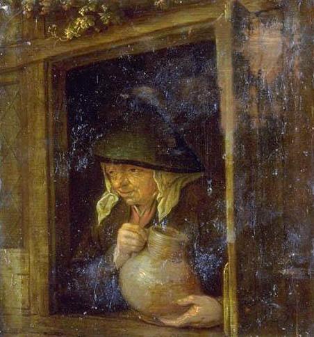 Femme à la cruche, 1670, Adriaen van Ostade