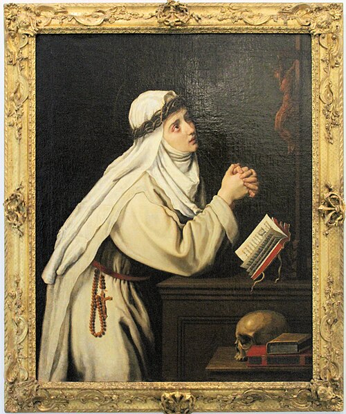 Sainte Catherine de Sienne en prière, 1625, Cristofano Allori