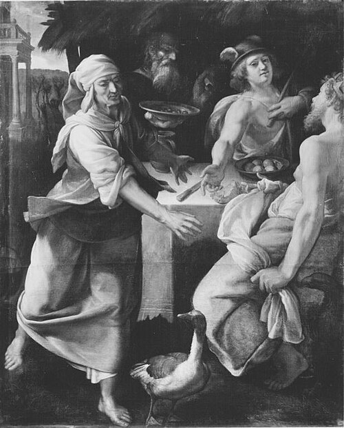 Jupiter und Merkur, 1599, Cristofano Allori