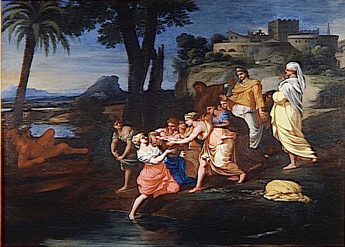 Moïse sauvé des eaux, 1655, Thomas Blanchet