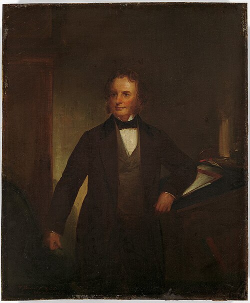 Henry Wadsworth Longfellow (1807-1882), 1860, Thomas Buchanan Read