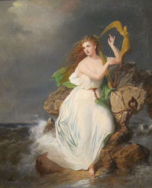 The Harp of Erin, 1867, Thomas Buchanan Read
