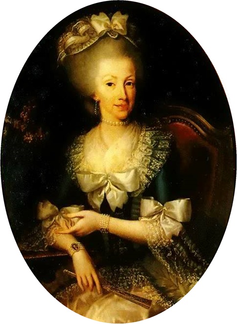 Ritratto di Maria Felicita di Savoia, 1786, Giovanni Panealbo
