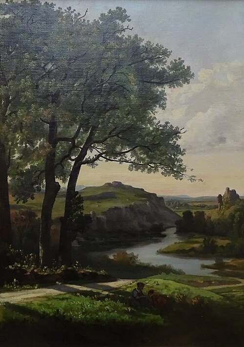 Paysage, 1860, Théodore Ravanat