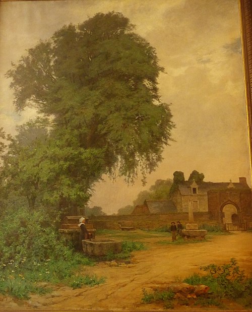 Le Manoir de Locamand, 1883, Théophile Deyrolle
