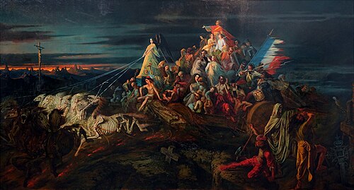 Le Char de la Mort, 1848, Théophile Schuler