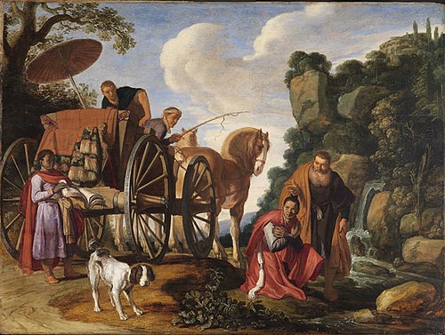 Le Baptême de l'eunuque, 1623, Pieter Lastman