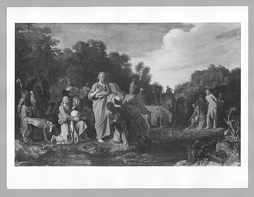 The baptism of the Eunuch, 1608, Pieter Lastman
