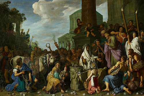 Paul and Barnabas at Lystra, 1617, Pieter Lastman