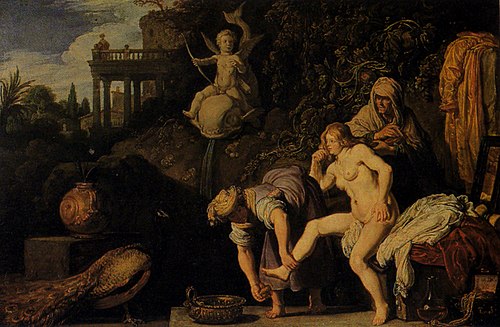 Bethsabée à sa toilette, 1619, Pieter Lastman