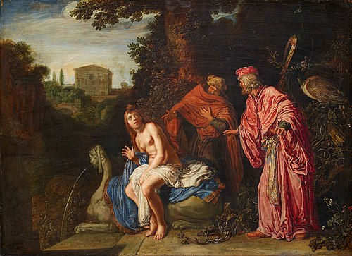 Suzanne et les vieillards, 1614, Pieter Lastman