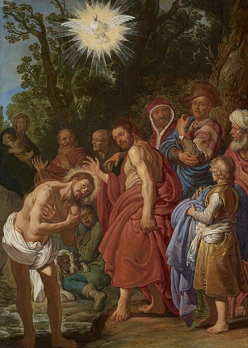 The Baptism of Christ, 1629, Pieter Lastman