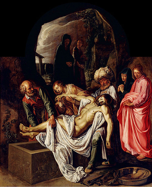 Entombment of Christ, 1612, Pieter Lastman
