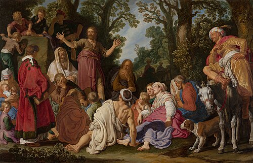 St John the Baptist Preaching, 1627, Pieter Lastman