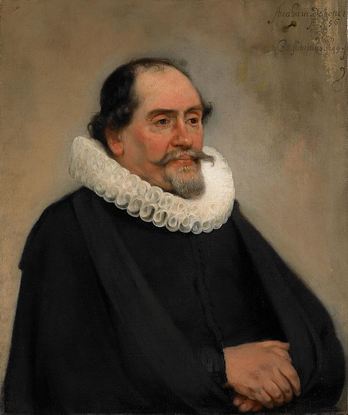 Portrait d'Abraham de Potter, 1649, Carel Fabritius