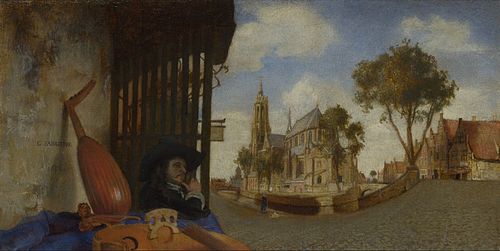 A View of Delft, 1652, Carel Fabritius