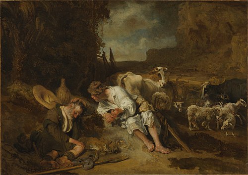 Mercury and Argus, 1645, Carel Fabritius