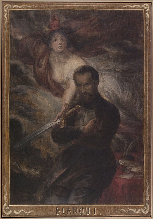 Auguste Blanqui, 1856, Antoine Wiertz