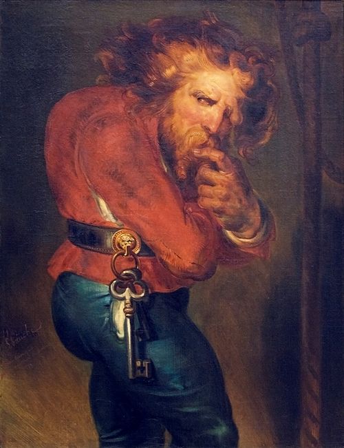 Quasimodo, 1839, Antoine Wiertz
