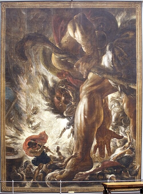 A Giant of the Earth, , Antoine Wiertz