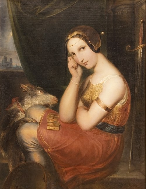 Esmeralda, 1839, Antoine Wiertz