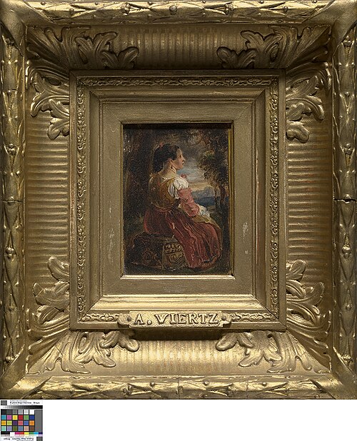 Italiaanse vrouw, 1834, Antoine Wiertz