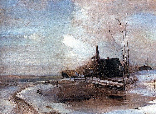 Рання весна, 1880, Alexeï Savrassov