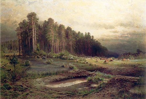 Lossiny Ostrov dans les Sokolniki, 1869, Alexeï Savrassov
